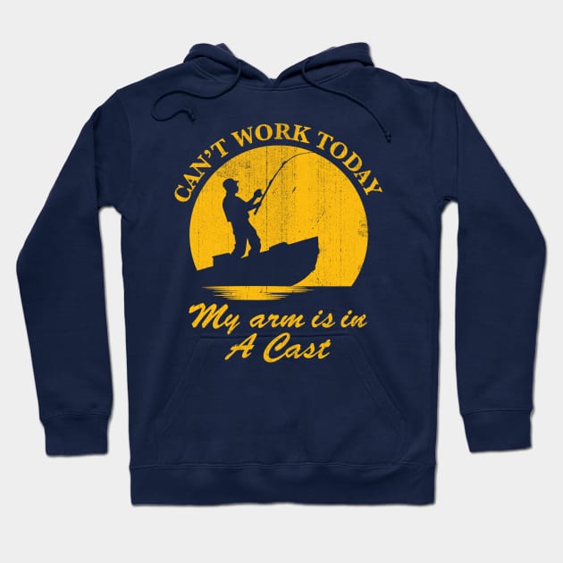 My Arm is in a Cast Hoodie by CoDDesigns